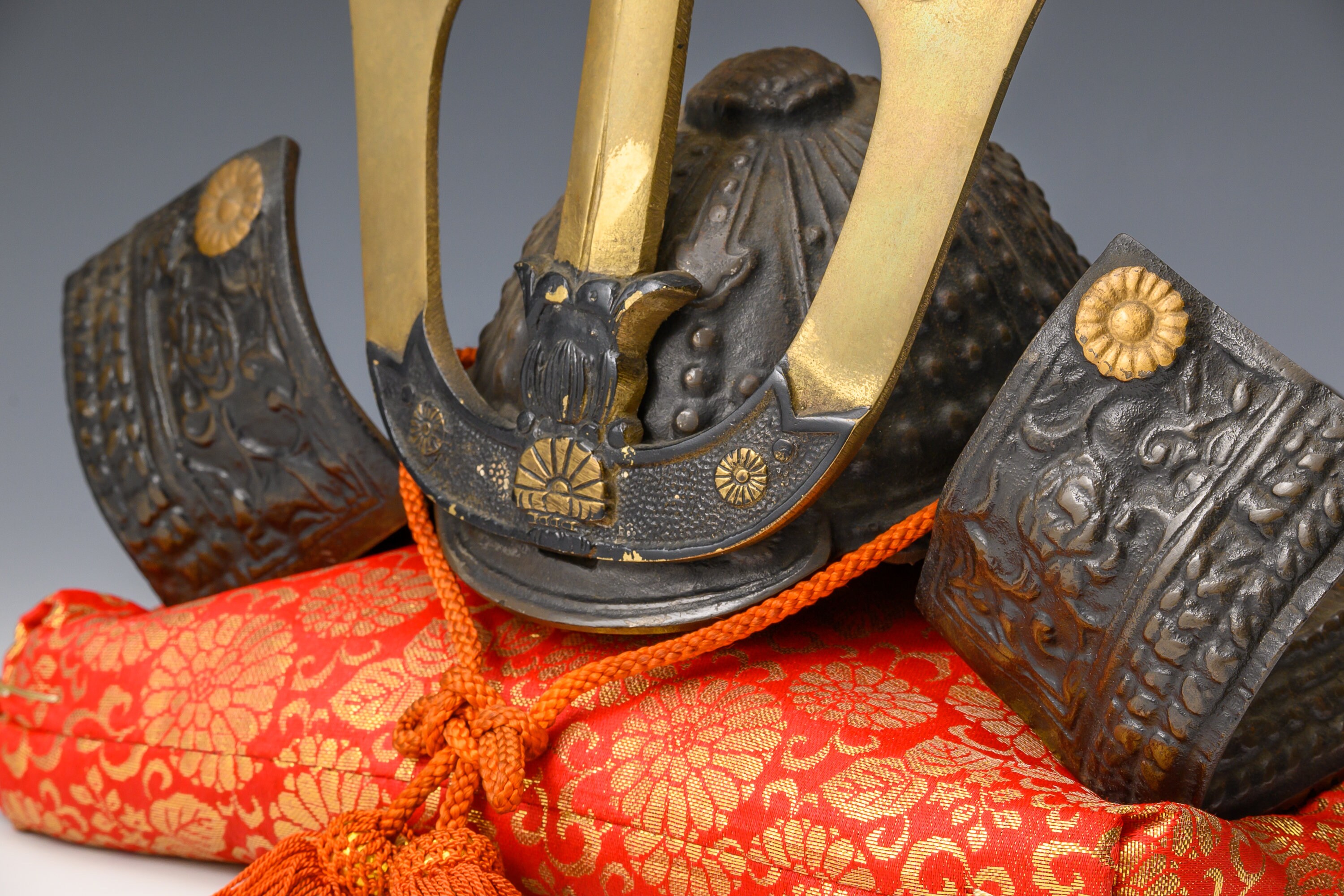 兜 -黒の楠木正成兜- - Etsy 日本