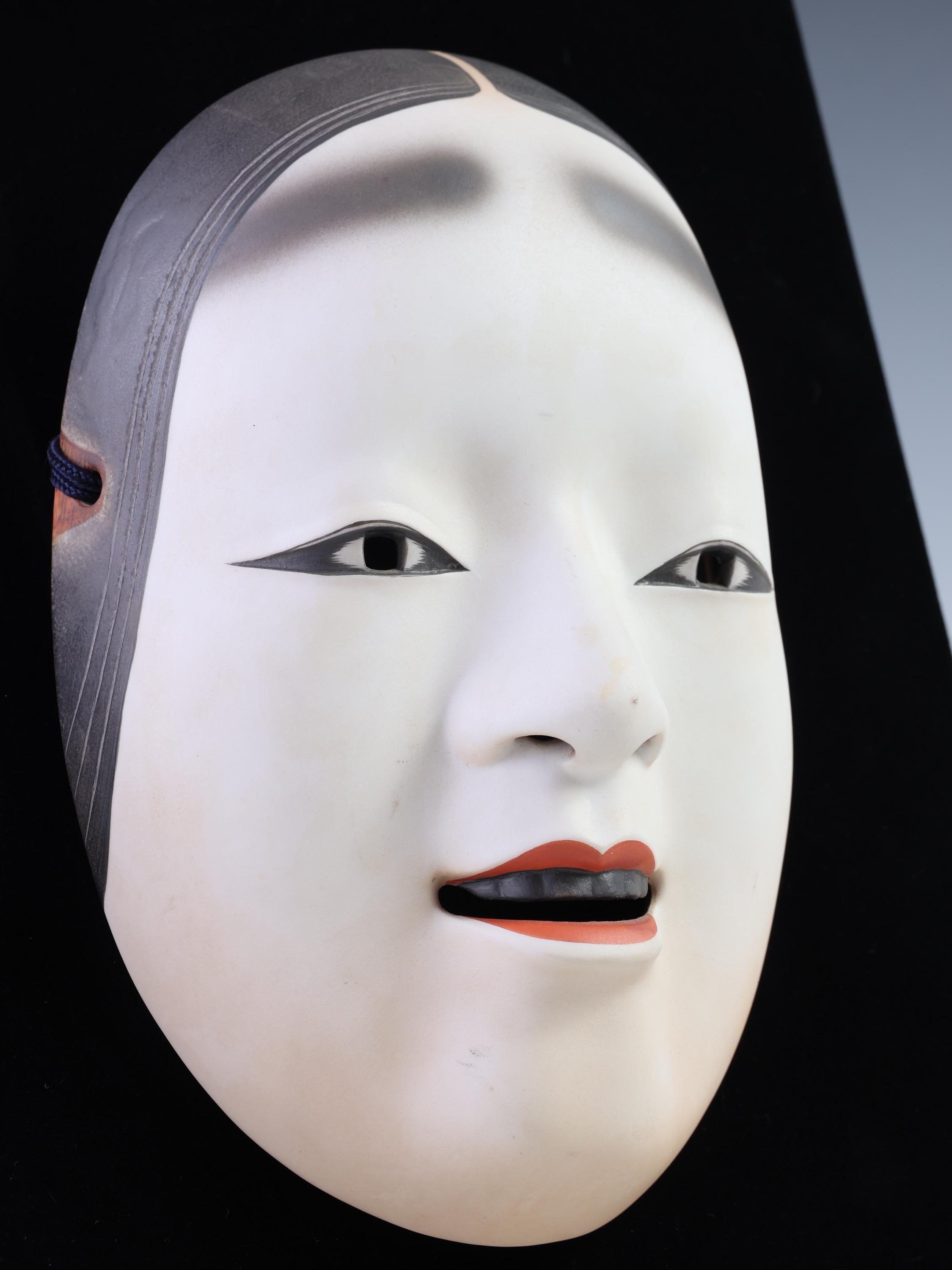 日本製ヴィンテージ陶器能面 小面（こおもて） -マスクと額縁- - Etsy 日本