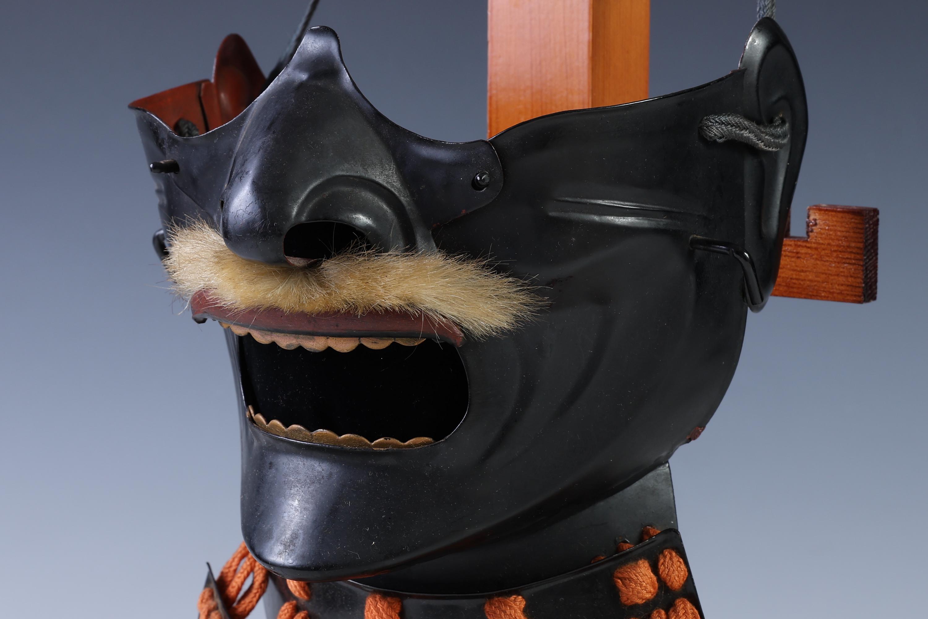 Samurai Mask Types Vintage Japanese Samurai Menpo Mask - Wearable Showa Era - Etsy