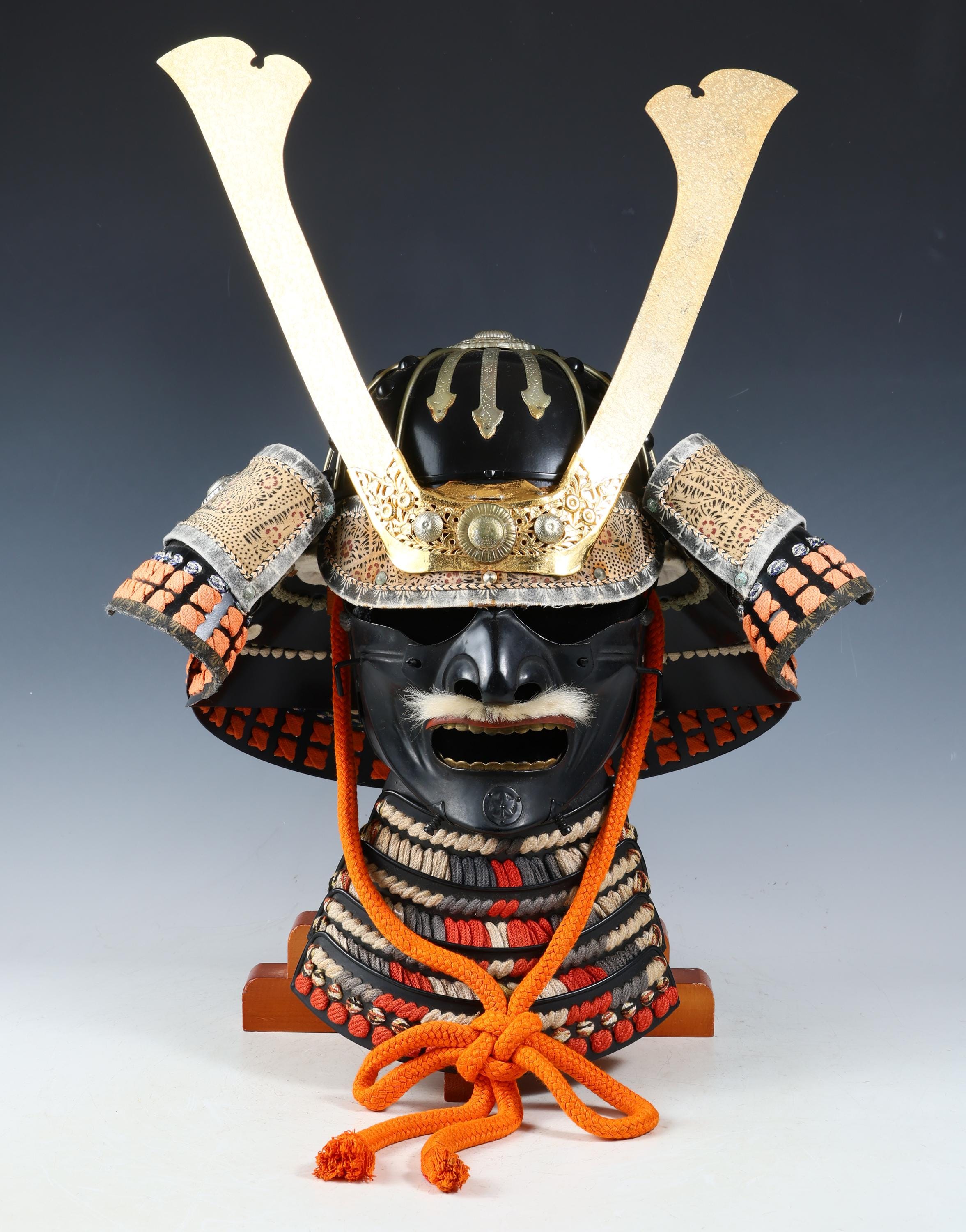Japanese Old Vintage Samurai Wearable Kabuto Helmet With a Mask -marutake  Kohnin Product- - Etsy, image size:2353x3000