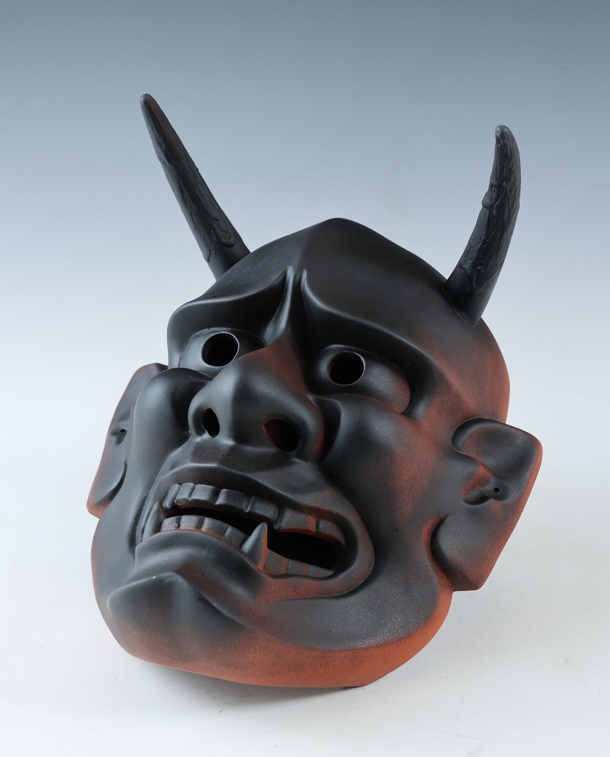 Japanese Ceramic Noh Mask Hannya -jealousy Woman- 般若 Demon