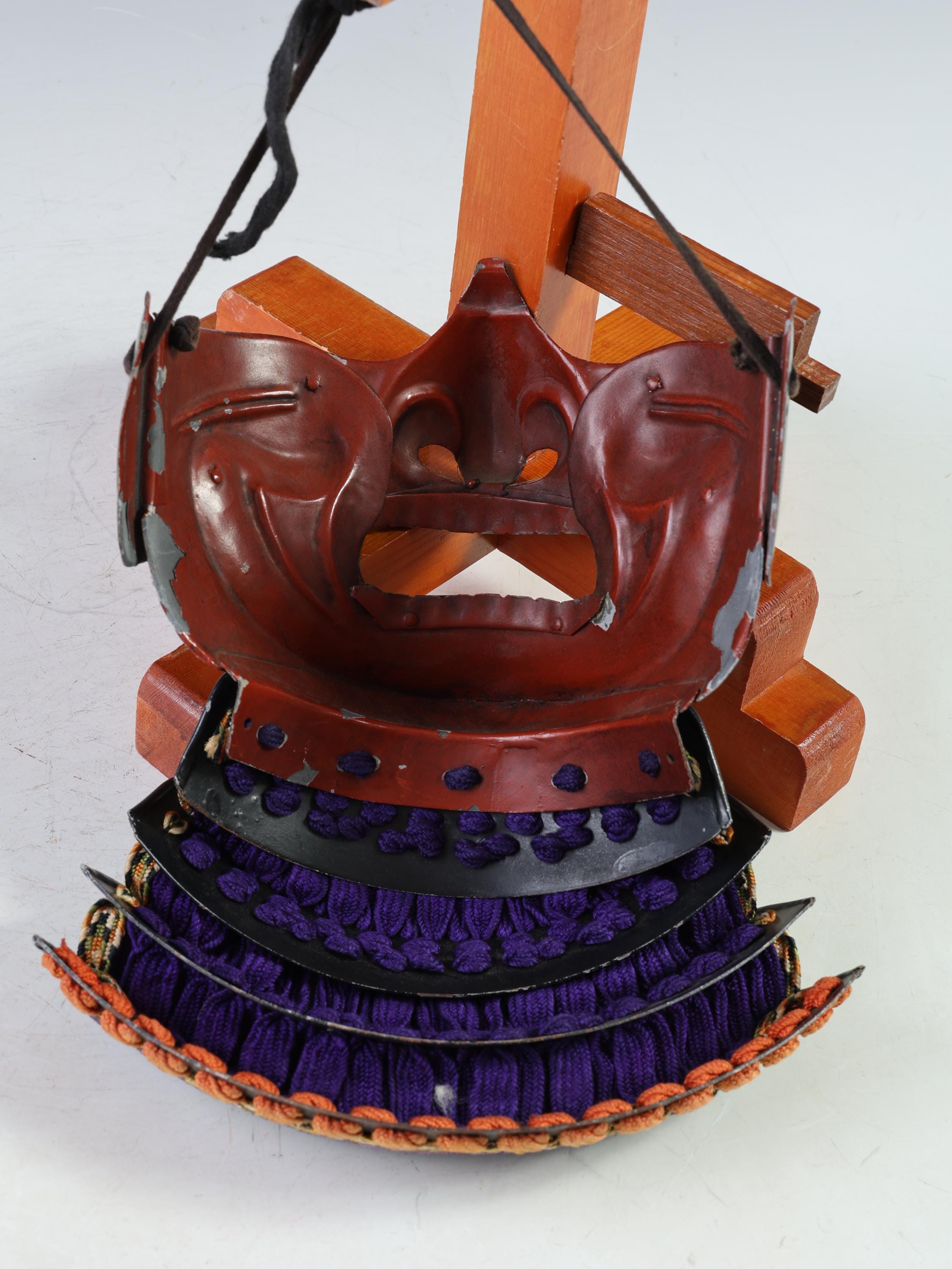 【着用可能】手作り半頬　面頬　武具　鎧兜　甲冑　等身大　mempo mask 2025年最新】甲冑 面頬の人気アイテム - メルカリ