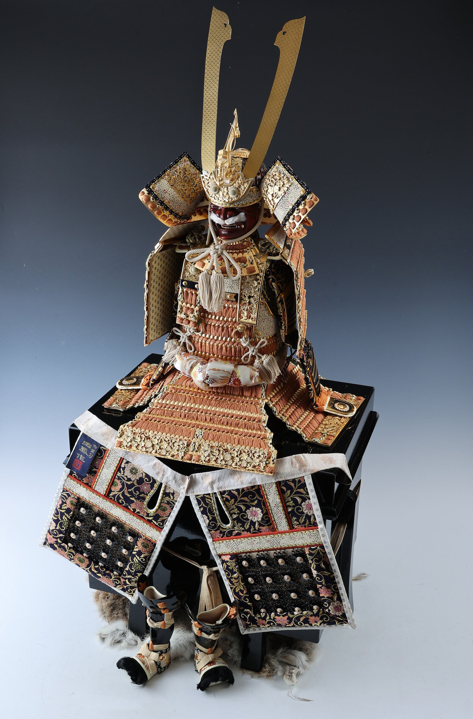 Japanese Beautiful Samurai Figure Doll kamakura Style Ghost Etsy