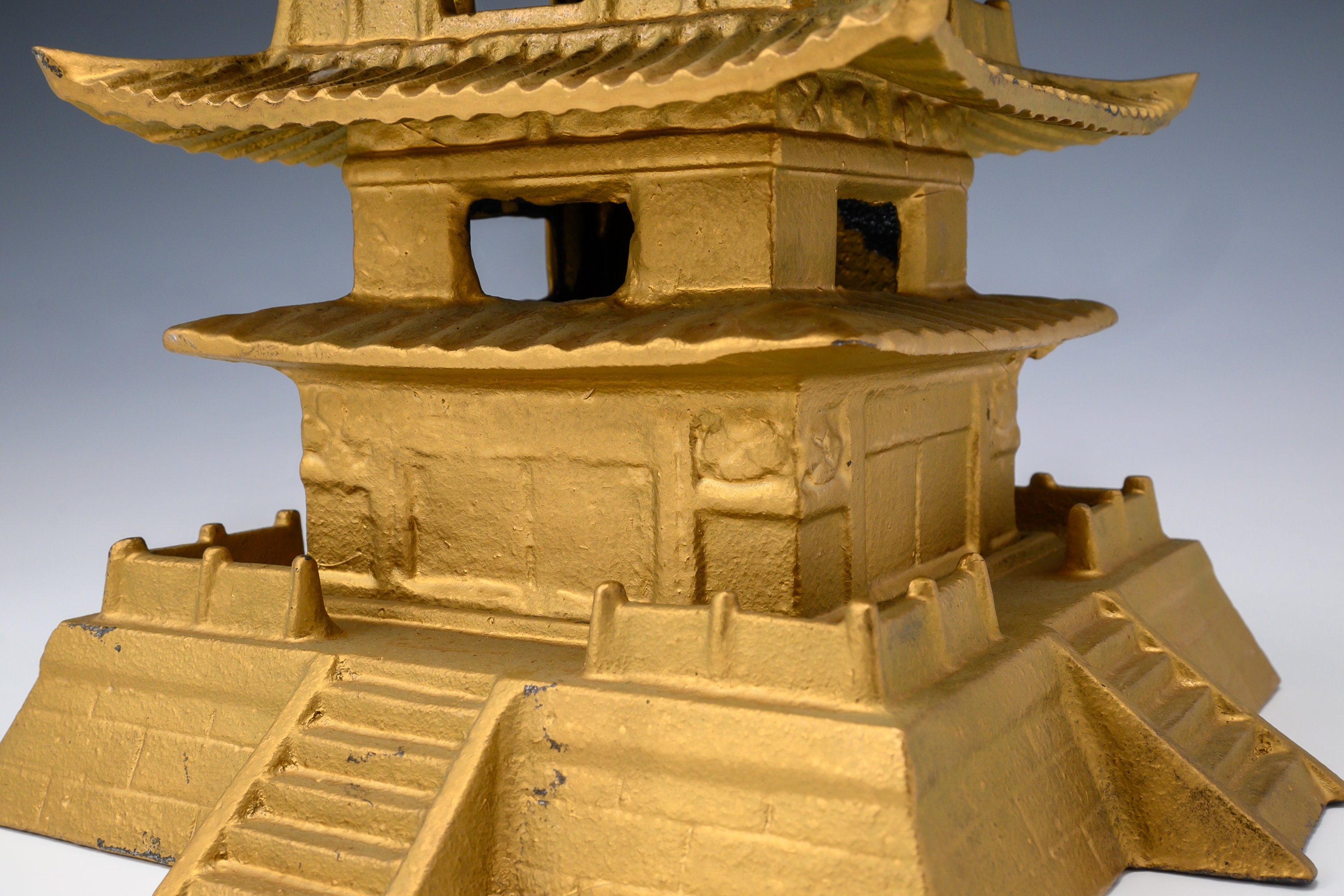 Japanese Vintage Metal Figure Five Story Pagoda 五重塔 - Etsy Japanese Vintage Metal Figure Five Story Pagoda 五重塔 - Etsy