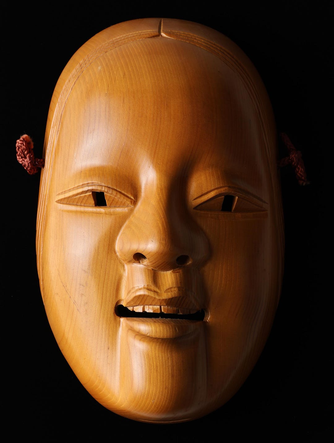 Kyoto Vintage Hinoki Wood NOH MASK -young Lady- 小面 Ko-omote - Etsy