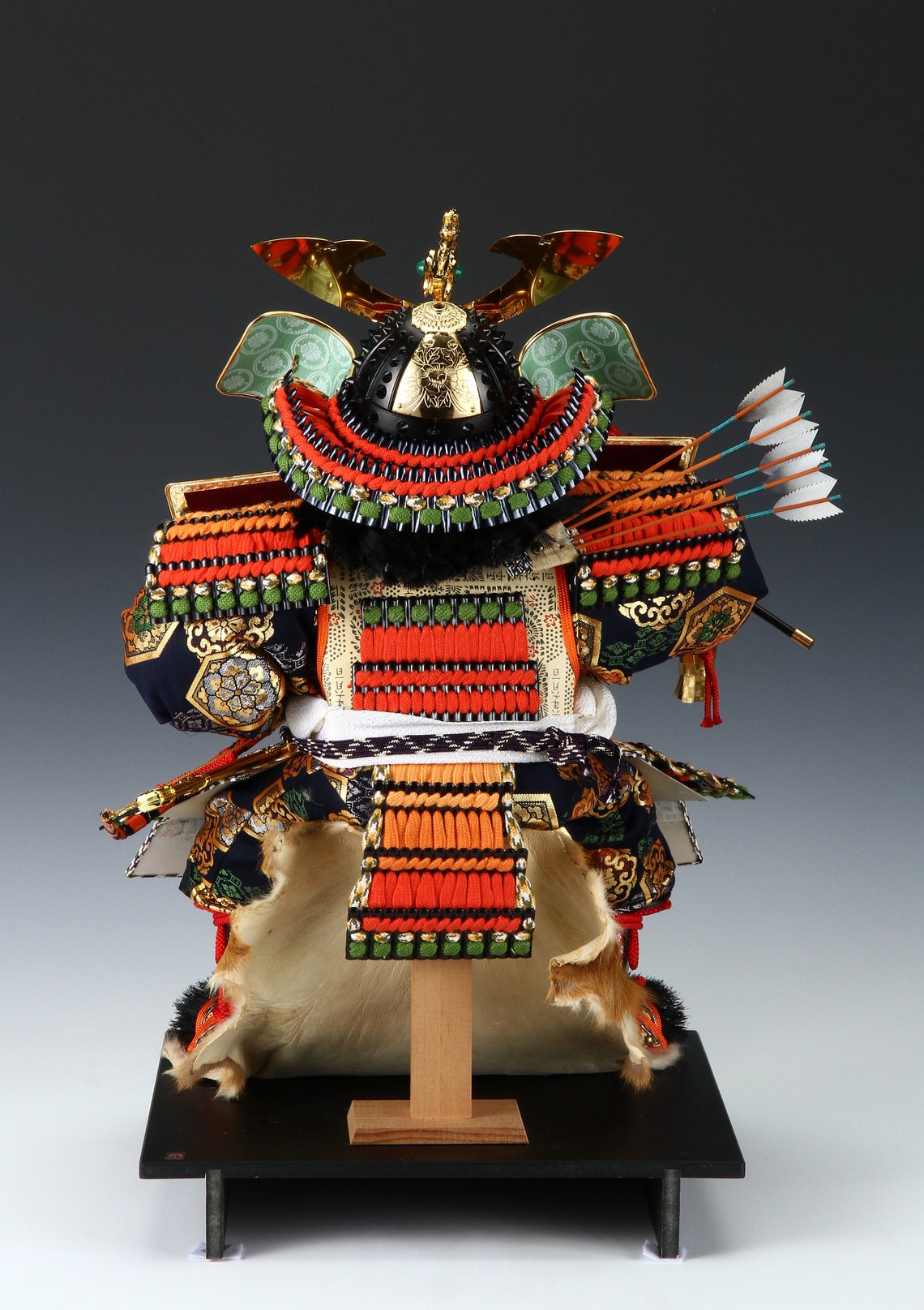 Beautiful Japanese Samurai Doll the Little General Bow and Etsy