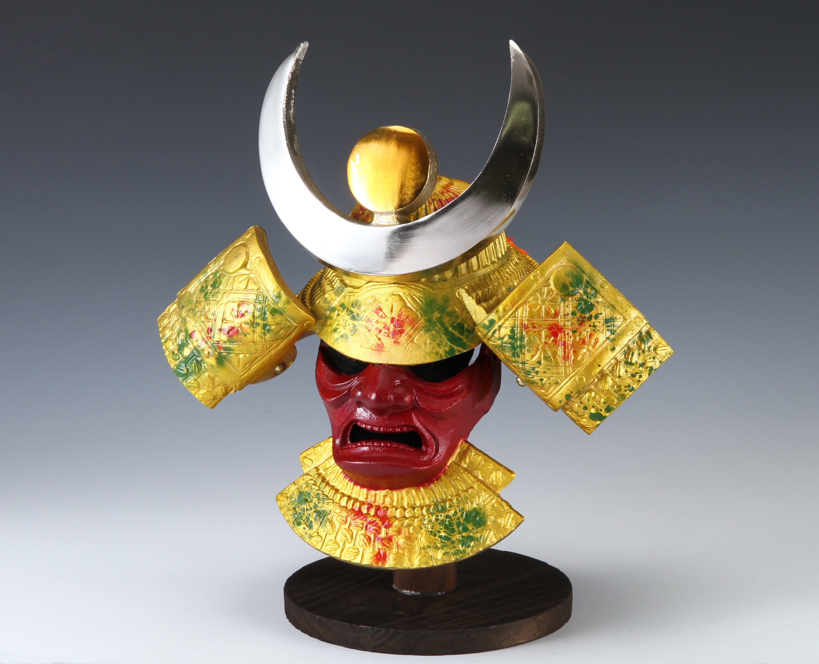 Rare Type Japanese Samurai Helmet Takeda Shingen Kabuto With Etsy rare-type-japanese-samurai-helmet-takeda-shingen-kabuto-with-etsy