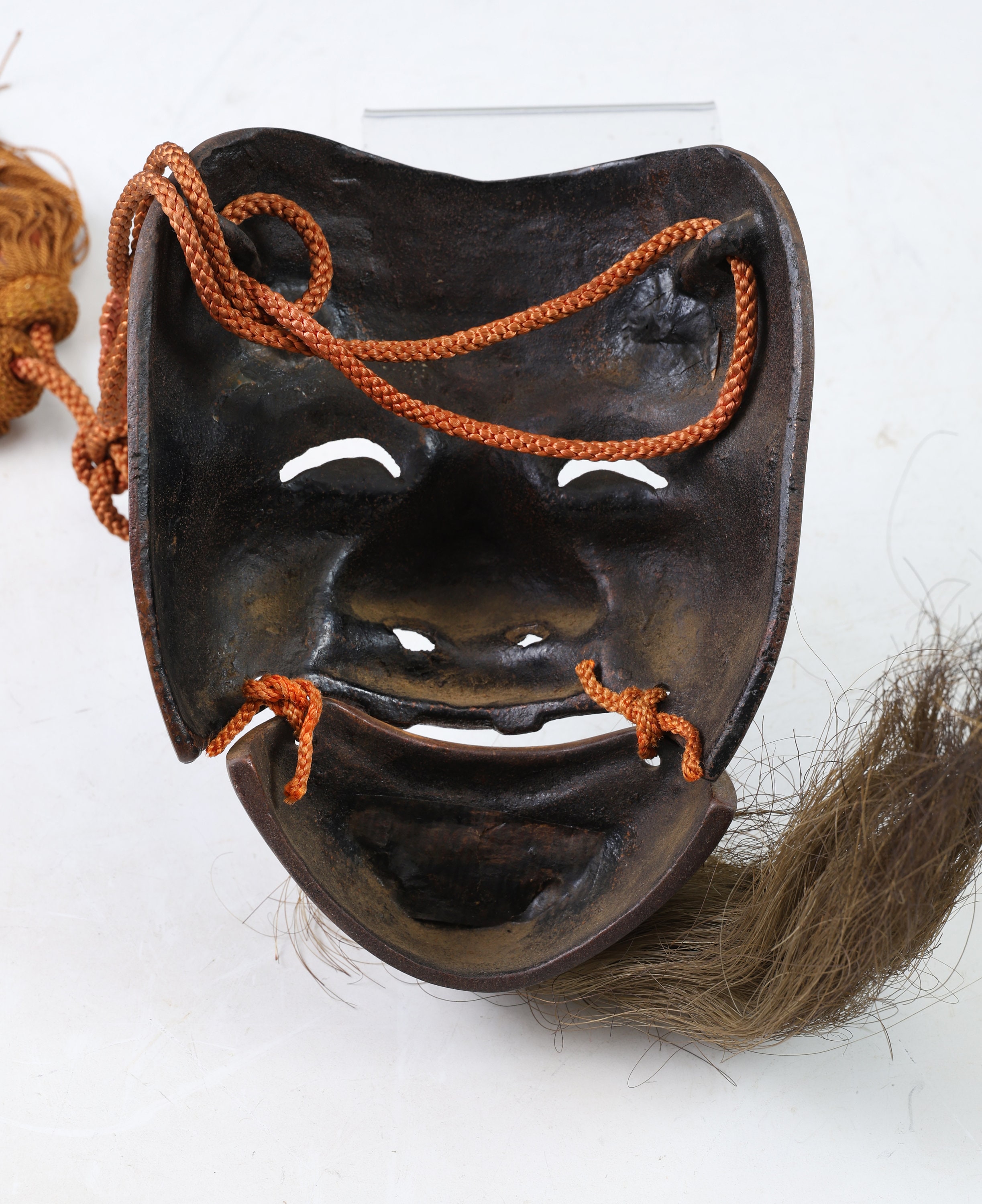 ヴィンテージ 日本製 鉄製 能面 翁 昭和初期（木箱付き） - Etsy 日本