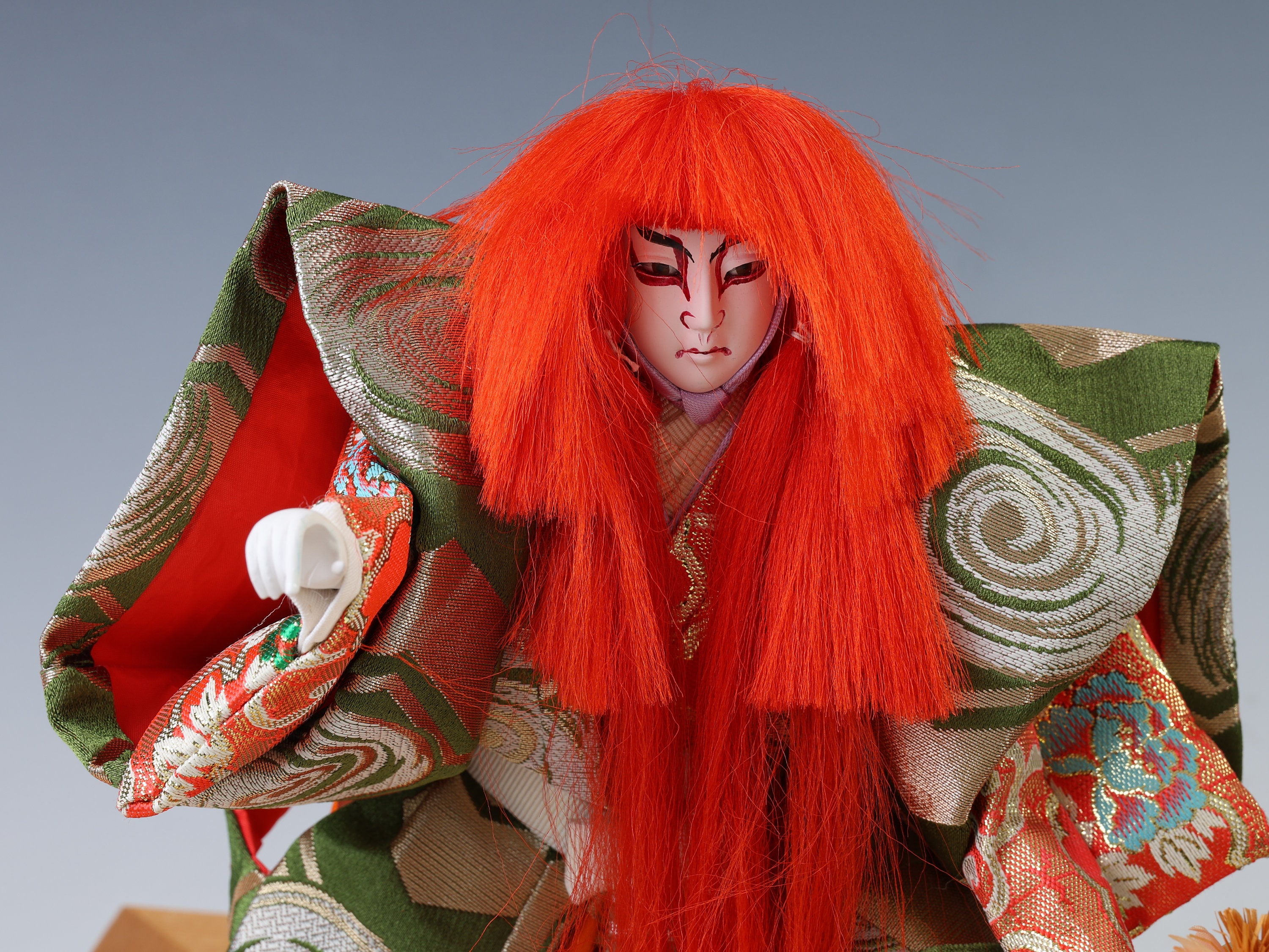 日本の歌舞伎人形 - 連獅子、ヴィンテージ昭和時代 - Etsy 日本