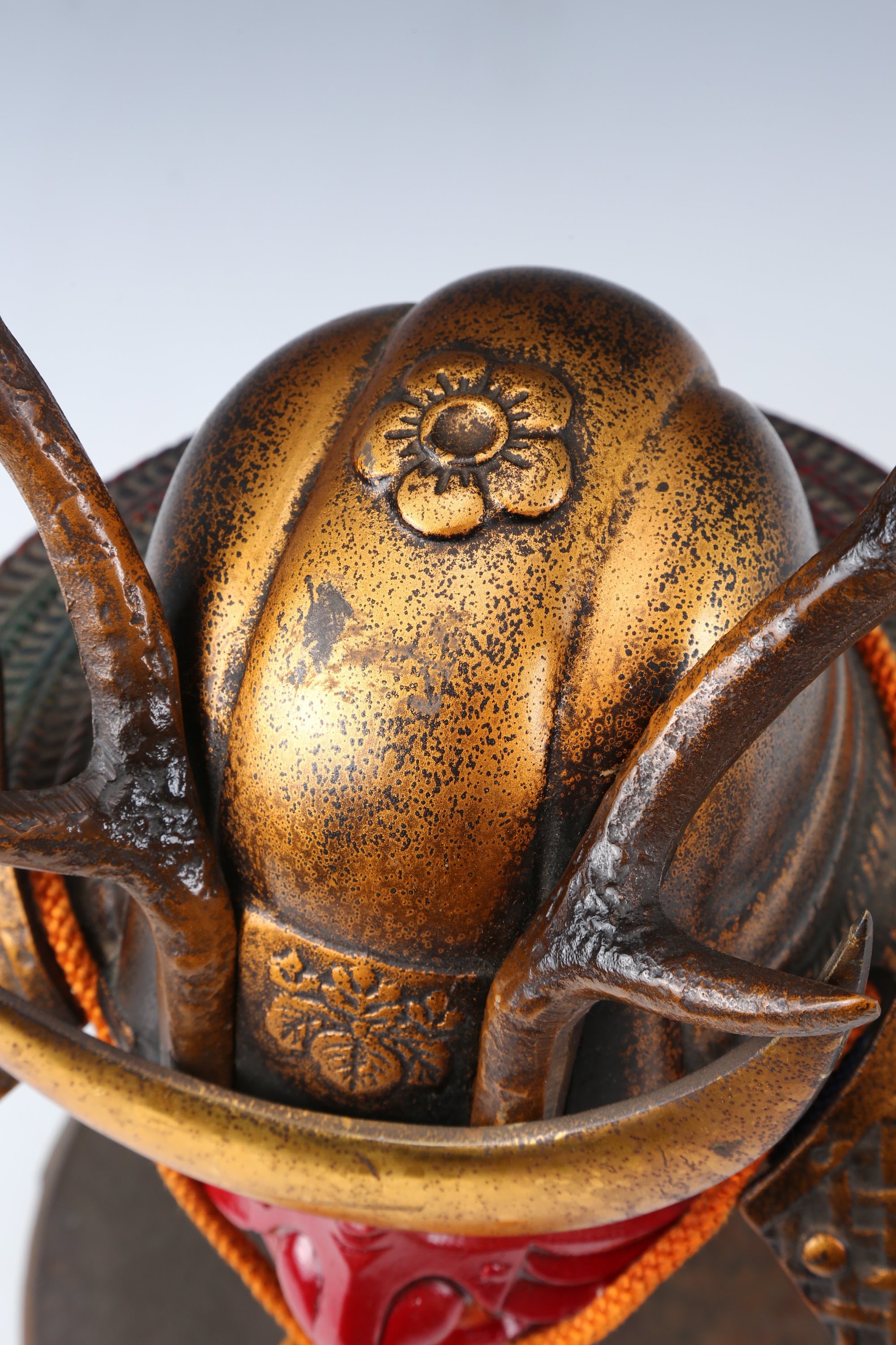 Japanese Vintage Samurai Helmet Shikanosuke With a Mask