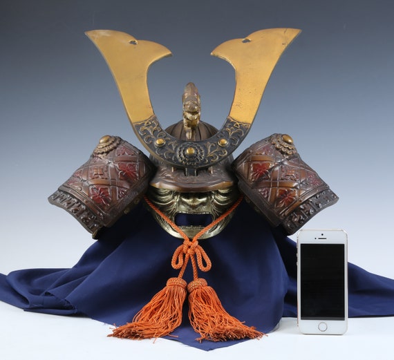 Beautiful Massive Japanese Samurai Helmet -genji Dragon