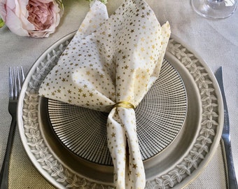 Patterned Napkins Etsy