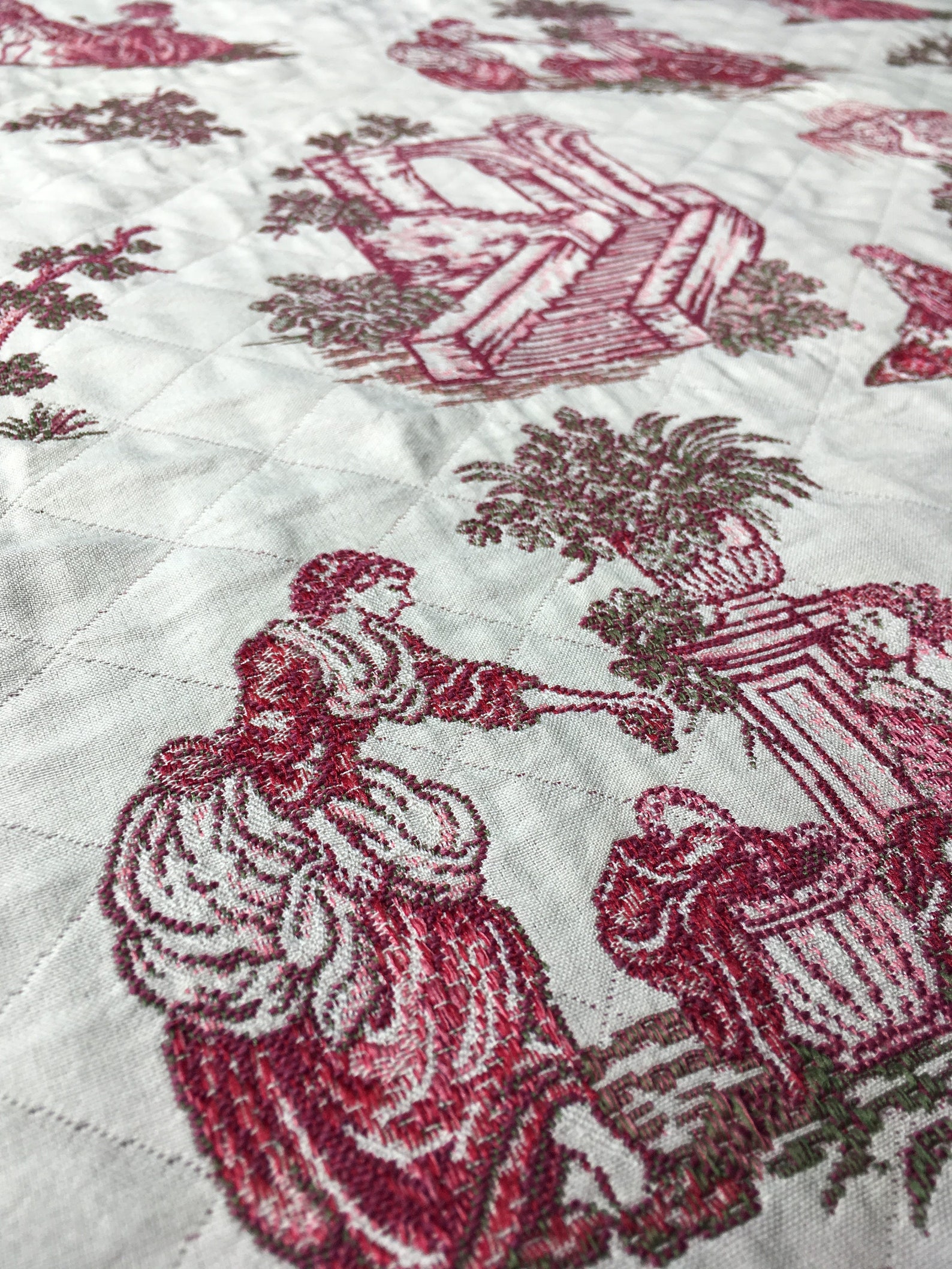 Tablecloth Large Luxury French Toile Square Rectangle Etsy