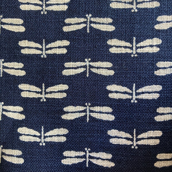 Set de table en tissu Braumhaus, set de table en tissu, japonais, indigo, libellule, idée cadeau de pendaison de crémaillère