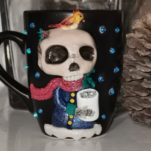 Mug squelette Noël