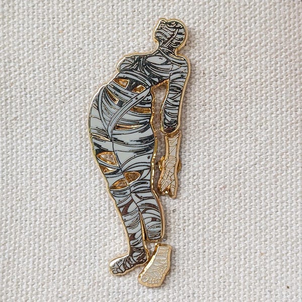 The Mummy Hard Enamel Pin