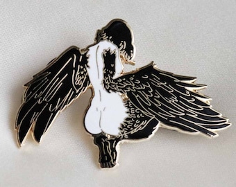 Harpy Mythical Creature Hard Enamel Pin