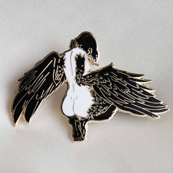 Harpy Mythical Creature Hard Enamel Pin