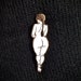Cake Hard Enamel Pin - Peachy Bum Enamel Pin - Cute Butt Pin, Valentines Pin, Nice Ass Pin 