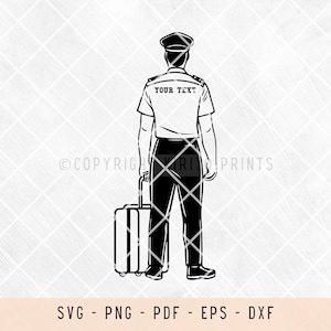 Pilot, pilot gifts, pilot gifts for men, plane pilot, personalized gift, svg files for laser, svg files for shirts, svg files for cricut