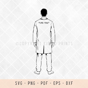 Dottore, regalo da dottore, svg personalizzato, dottore svg, png, regalo personalizzato, file svg per laser, file svg per magliette, file svg per Cricut