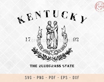 Kentucky, kentucky svg, us states, us states svg, us states outline, svg files for laser, svg files for shirts, svg files for cricut, svg