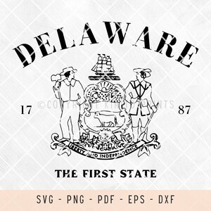 Delaware, delaware svg, us states, us states svg, us states outline, svg files for laser, svg files for shirts, svg files for cricut,  png