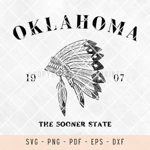 Oklahoma, oklahoma svg, us states, us states svg, us states outline, svg files for laser, svg files for shirts, svg files for cricut, png