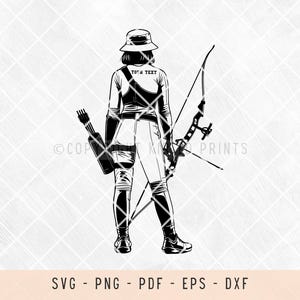 Archery, archer svg, female archer, archery svg, archer, customizable gifts, svg files for laser, svg files for shirts, svg files for cricut