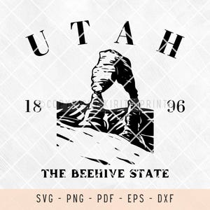 Utah, utah svg, us states, us states svg, us states outline, svg files for laser, svg files for shirts, svg files for cricut, outline, png