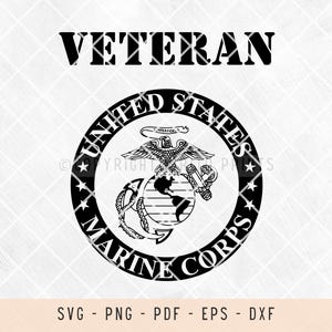 US marine corps png, marine corps, veteran decal, senior decal, veteran svg, svg files for laser, svg files for shirts, svg files for cricut