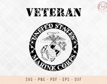 US marine corps png, marine corps, veteran decal, senior decal, veteran svg, svg files for laser, svg files for shirts, svg files for cricut