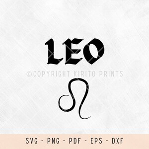 Horóscopo, leo, leo png, leo SVG, zodíaco, signo del zodíaco, horóscopos, PNG, archivos SVG para láser, archivos SVG para camisetas, archivos SVG para Cricut