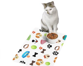 Tapis de nourriture pour animaux de compagnie (12 x 18)