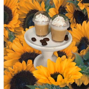 Handmade Pumpkin Spice Latte Ornament: Iced or Hot Coffee