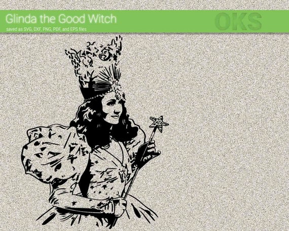 Download glinda the good witch svg download wizard of oz clipart | Etsy