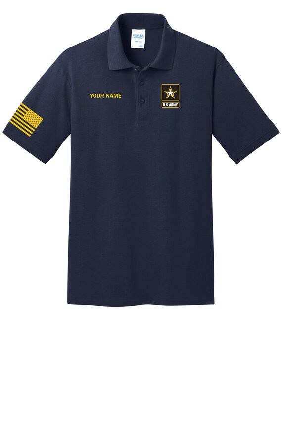 Army Polo Shirt. U.S. Army Personalized 