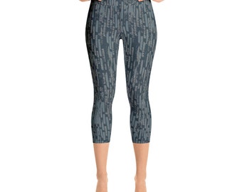 Foggy Bottoms Yoga Capri Leggings