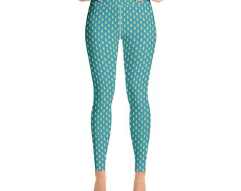 Pineapple Yoga Leggings
