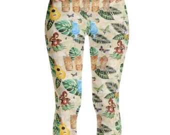 Aloha!  Full Length Leggings