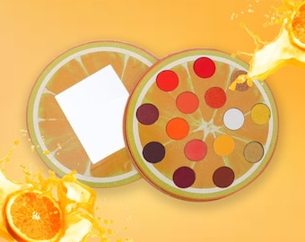 Orange Shaped Eyeshadow Palette