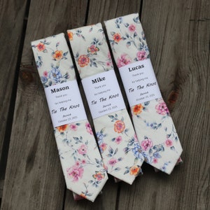 etsy floral ties