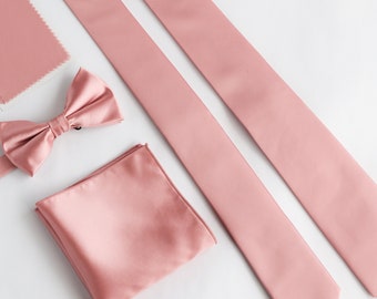 Corbata de ballet, corbata de vestido de novia, corbata de boda para hombres flacos, corbata de padrinos, corbata de novio, regalo de bodas, hecho a mano, personalización