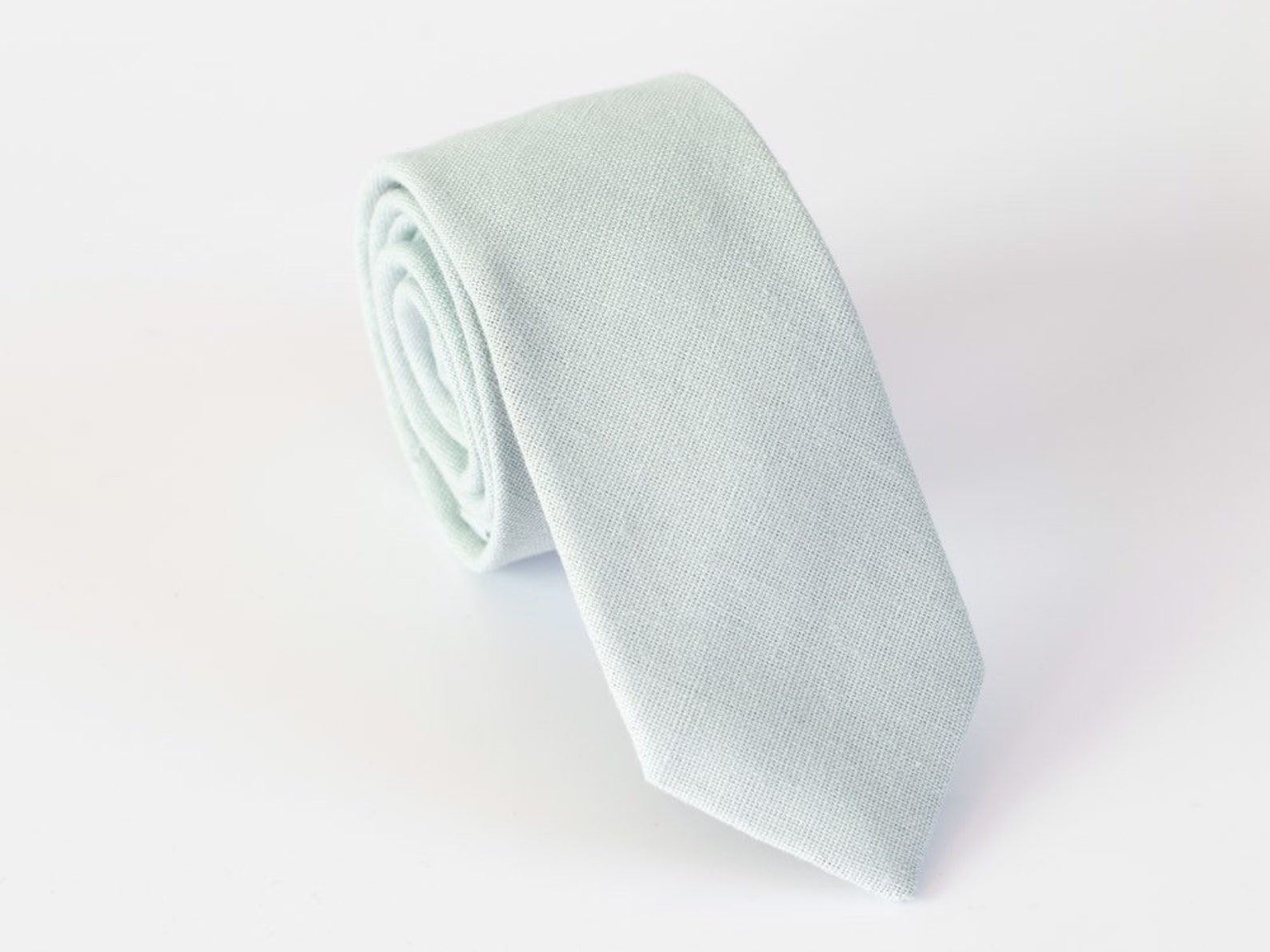 dusty blue tie