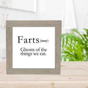 Fart Definition Sign, Funny Fart Sign, Funny Bathroom Wood Sign, Funny Restroom Sign, Funny Bathroom Gift, Funny Fart Definition Wood Sign