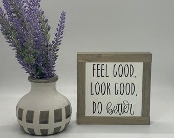 Do Better Sign, Fitness Sign, Home Gym Decor, Inspirational Gift, Motivational Wood Signs, Bog Road Designs