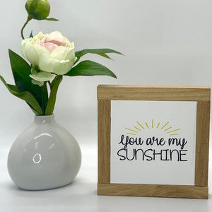 Nursery Decor, You Are My Sunshine, Baby Shower Gift, Kid's Room Art, Small Wood Signs, Bog Road Designs