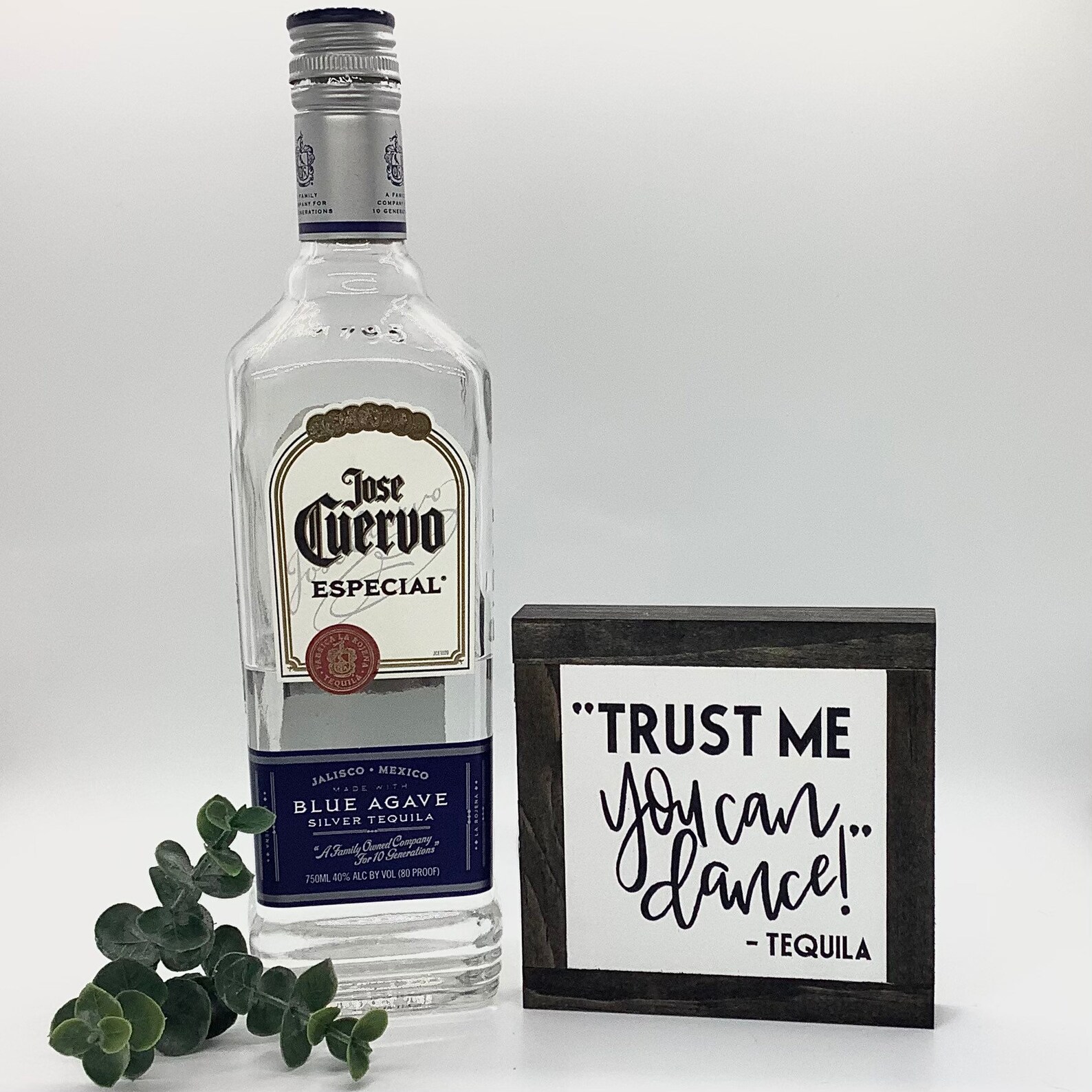 Trust Me Tequila Sign Bar Wood Sign Kitchen Home Decor Etsy