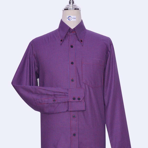 Houndstooth Rugby Shirt — ECRU