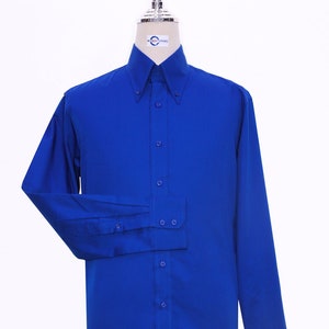 Button Down  Shirt | Blue Dress Shirt For Man